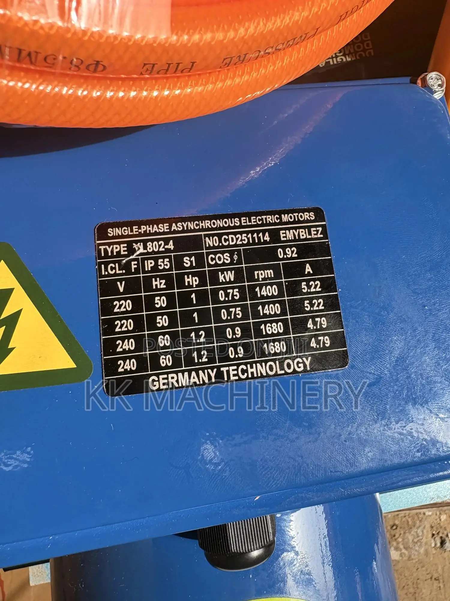 Electricity High Pressure Washer Machine for Farm and Car