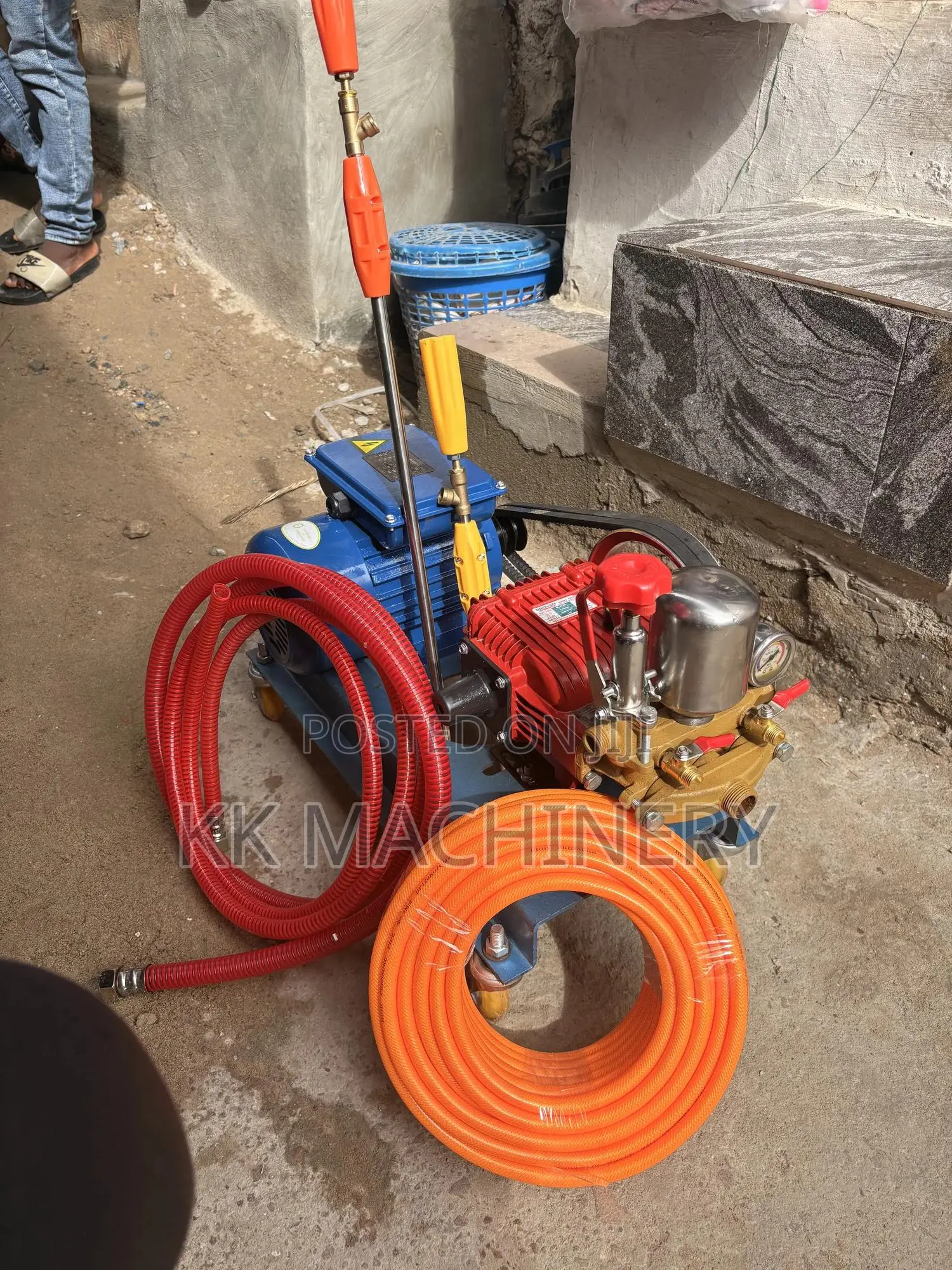 Electricity High Pressure Washer Machine for Farm and Car