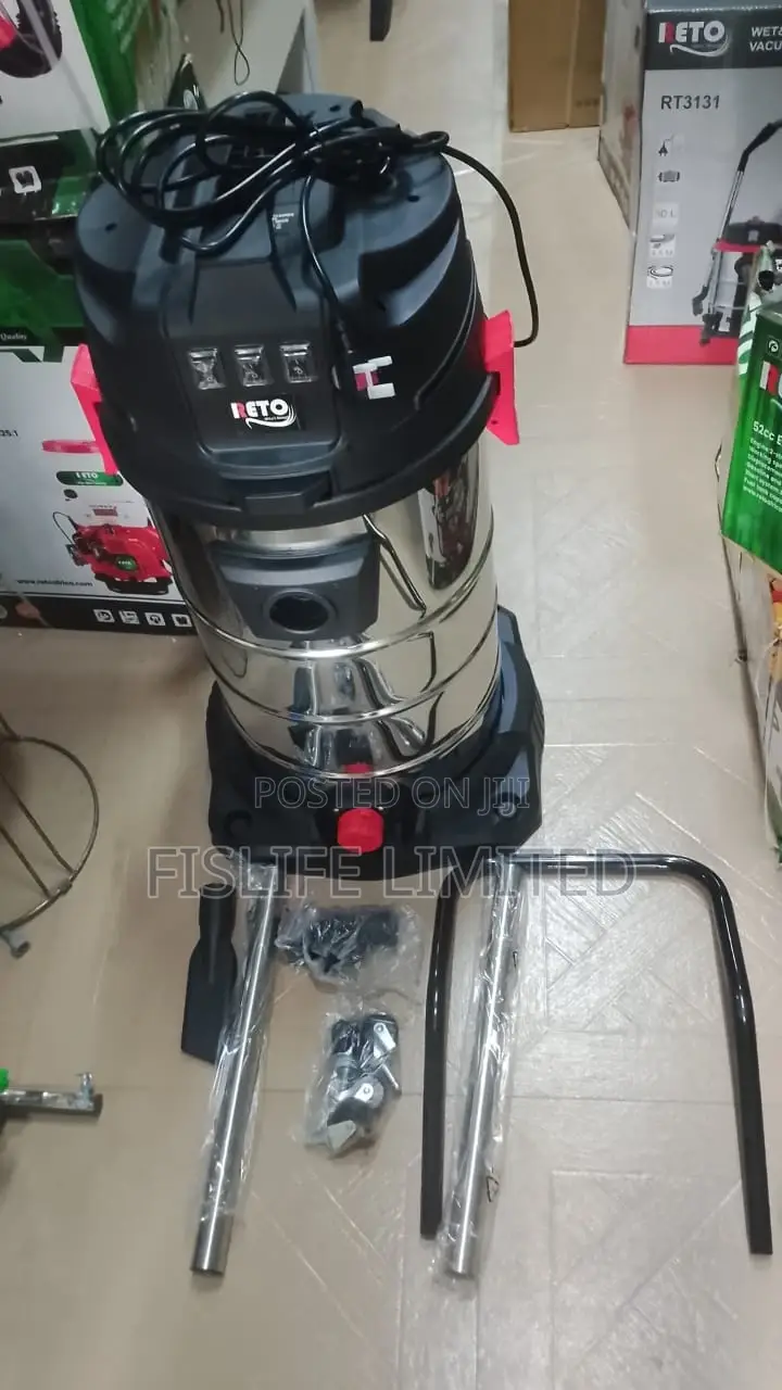 Reto Wet and Dry Vacuum Cleaner Rt2423-3600-80litres