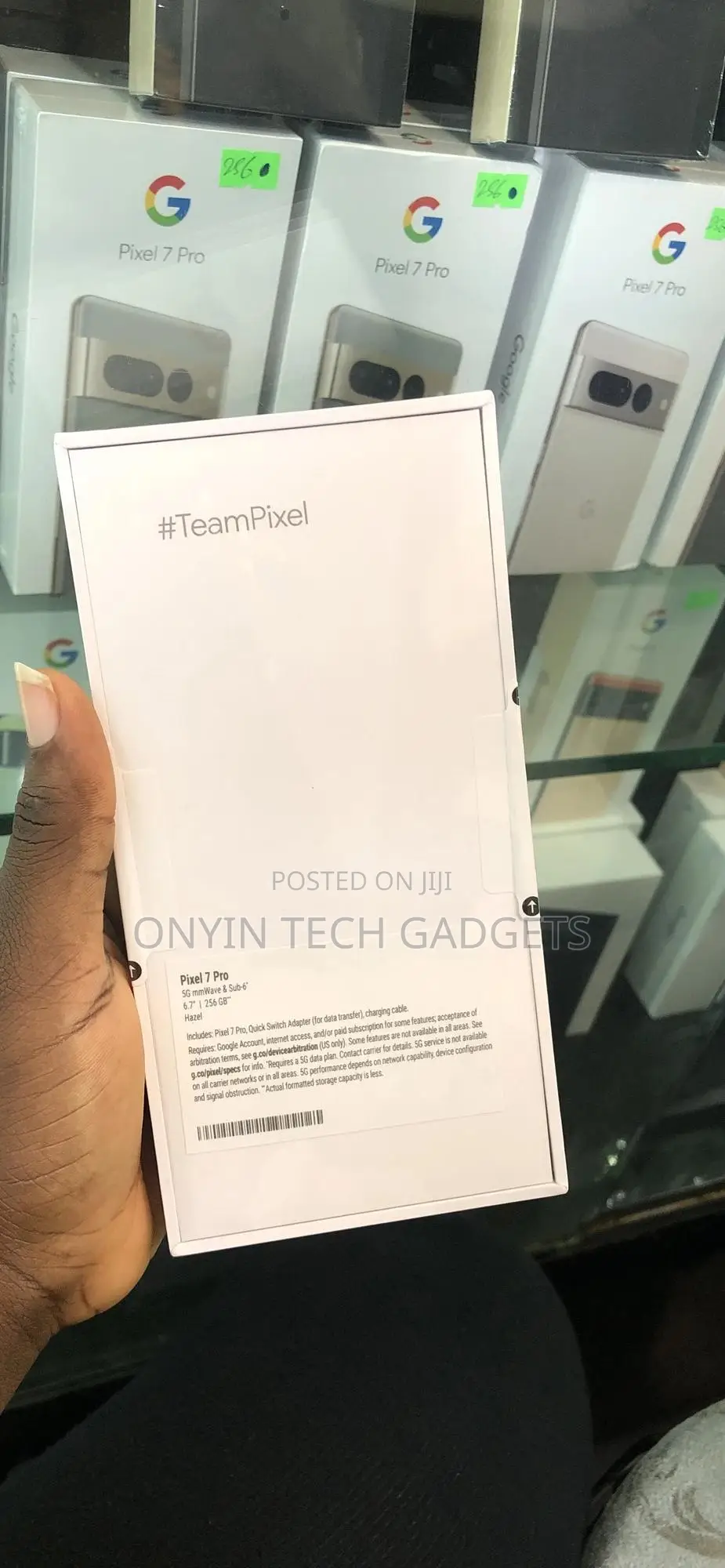 New Google Pixel 7 Pro 256 GB Green