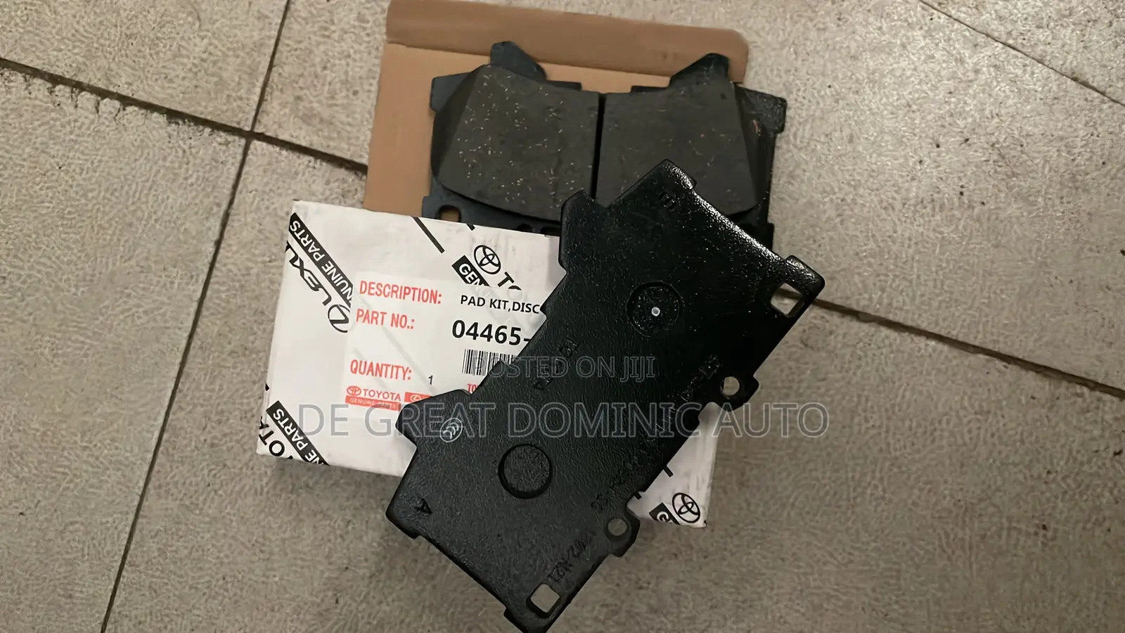 Original Front Brake Pad for Toyota Prado 2024/2025