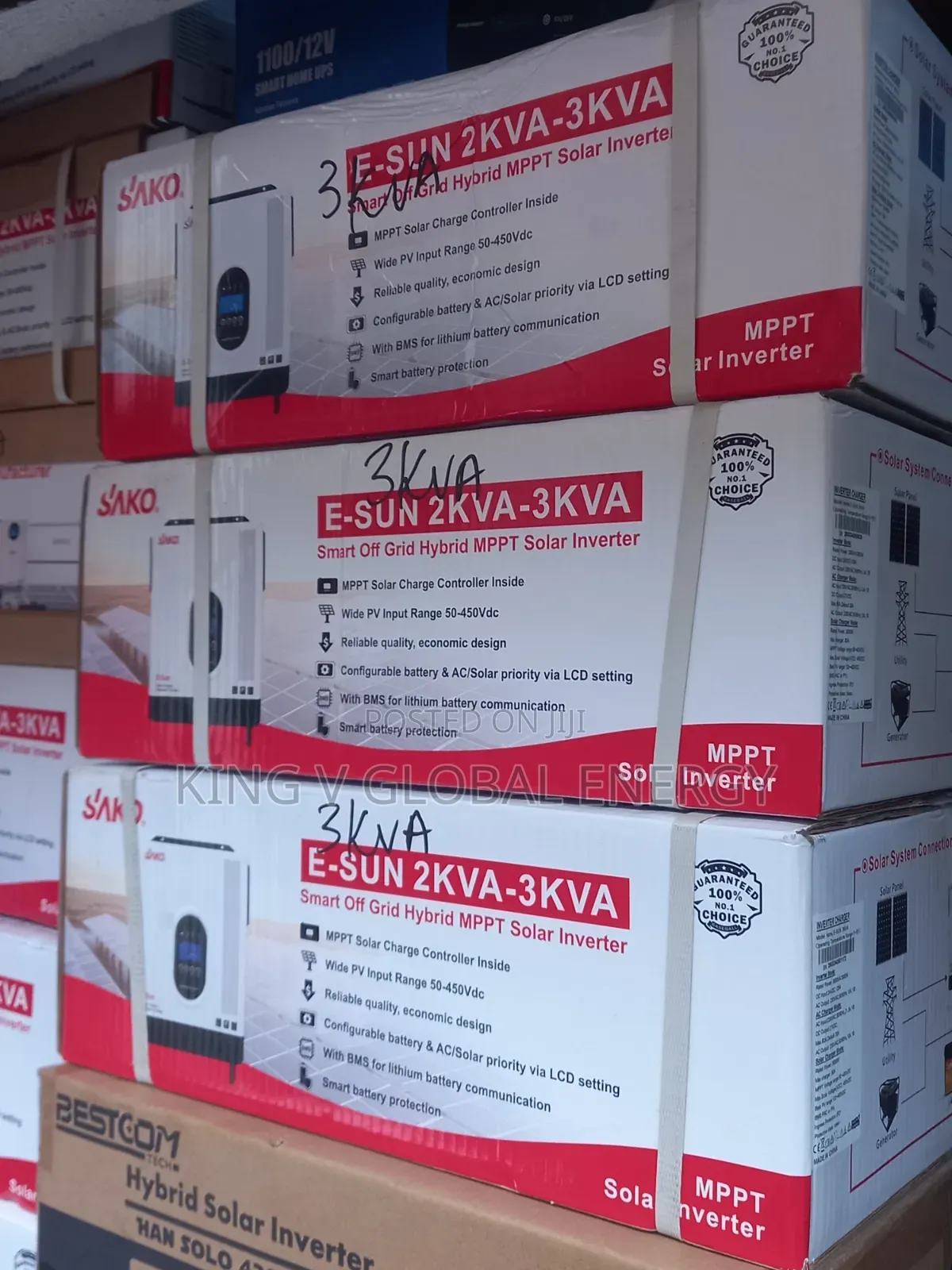 Sako 3kva/24v Hybrid Solar Inverter