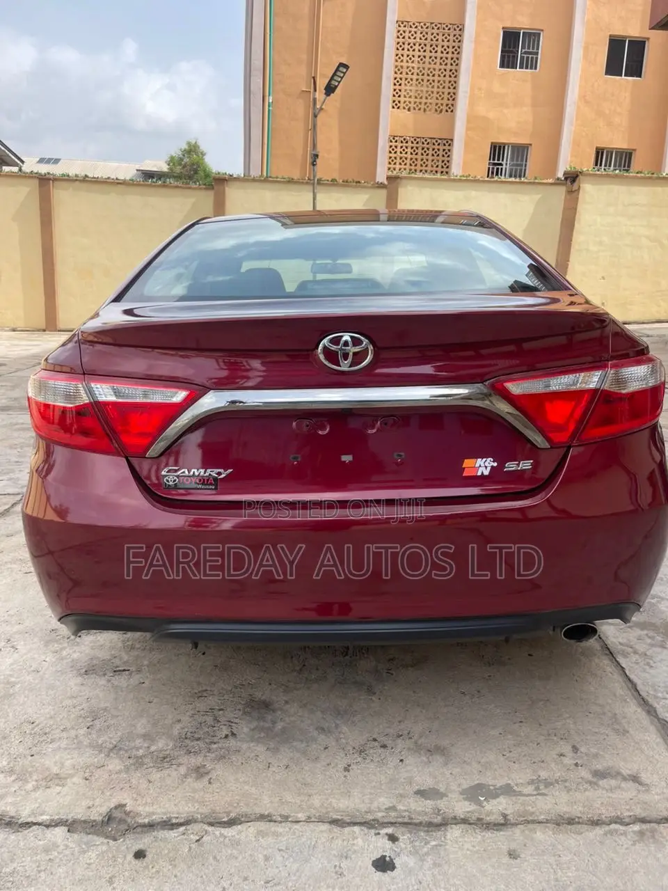 Toyota Camry SE 4dr Sedan (2.5L 4cyl 6A) 2015 Burgundy