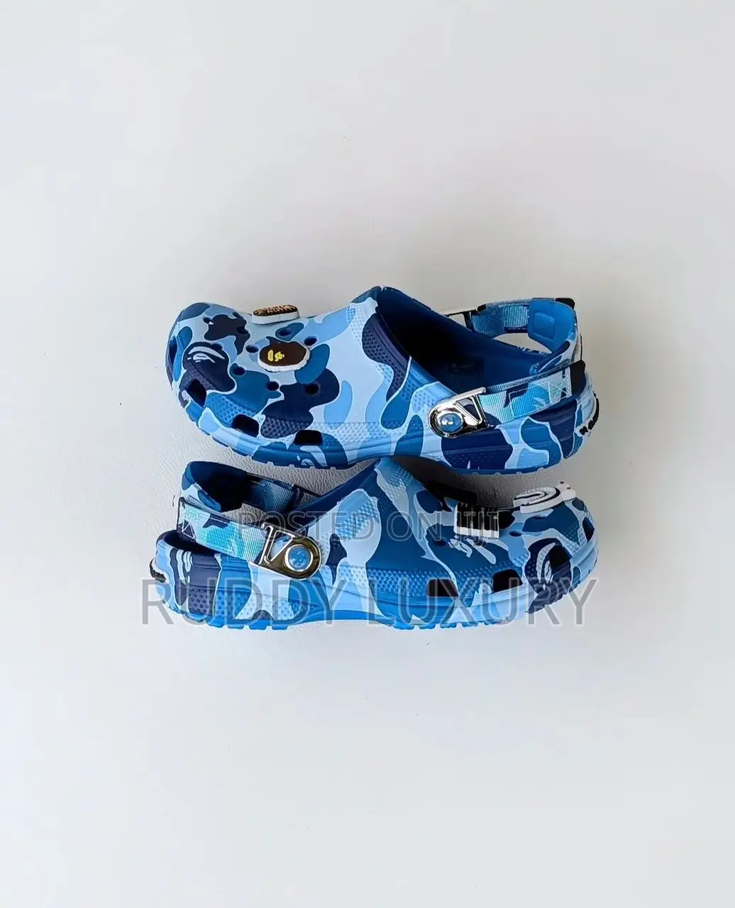 A Bathing Ape (Bape) X Crocs Classic Clog