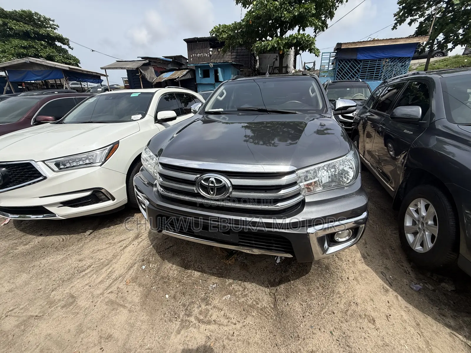 Toyota Hilux Revo Double Cab Petrol 2.7 AWD 2021 Gray