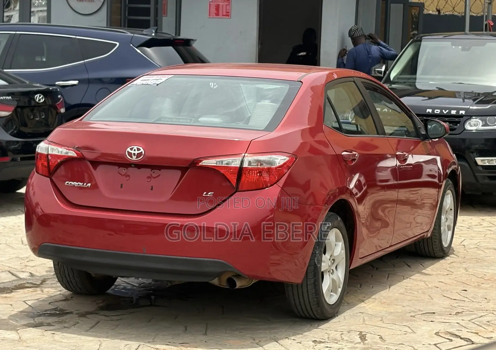 Toyota Corolla 2015 Burgundy
