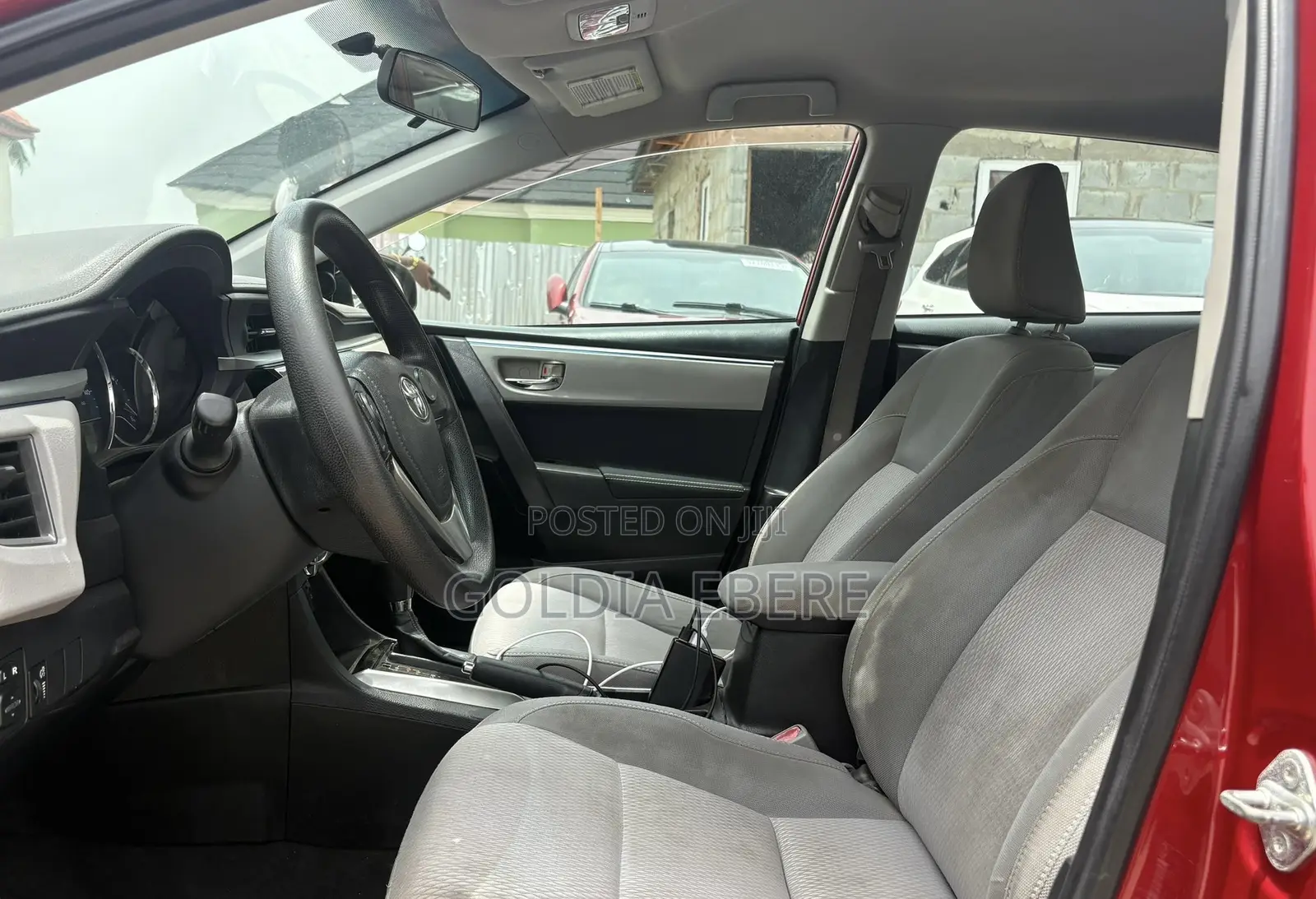 Toyota Corolla 2015 Burgundy