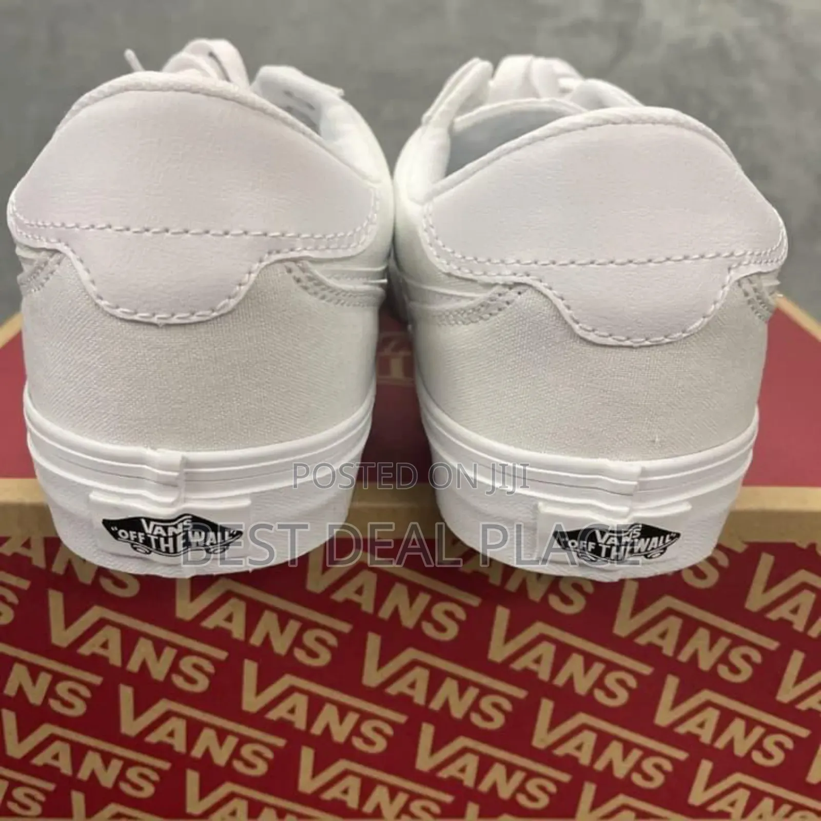 Vans Brooklyn Ls Canvas White Unisex (Original From Usa)