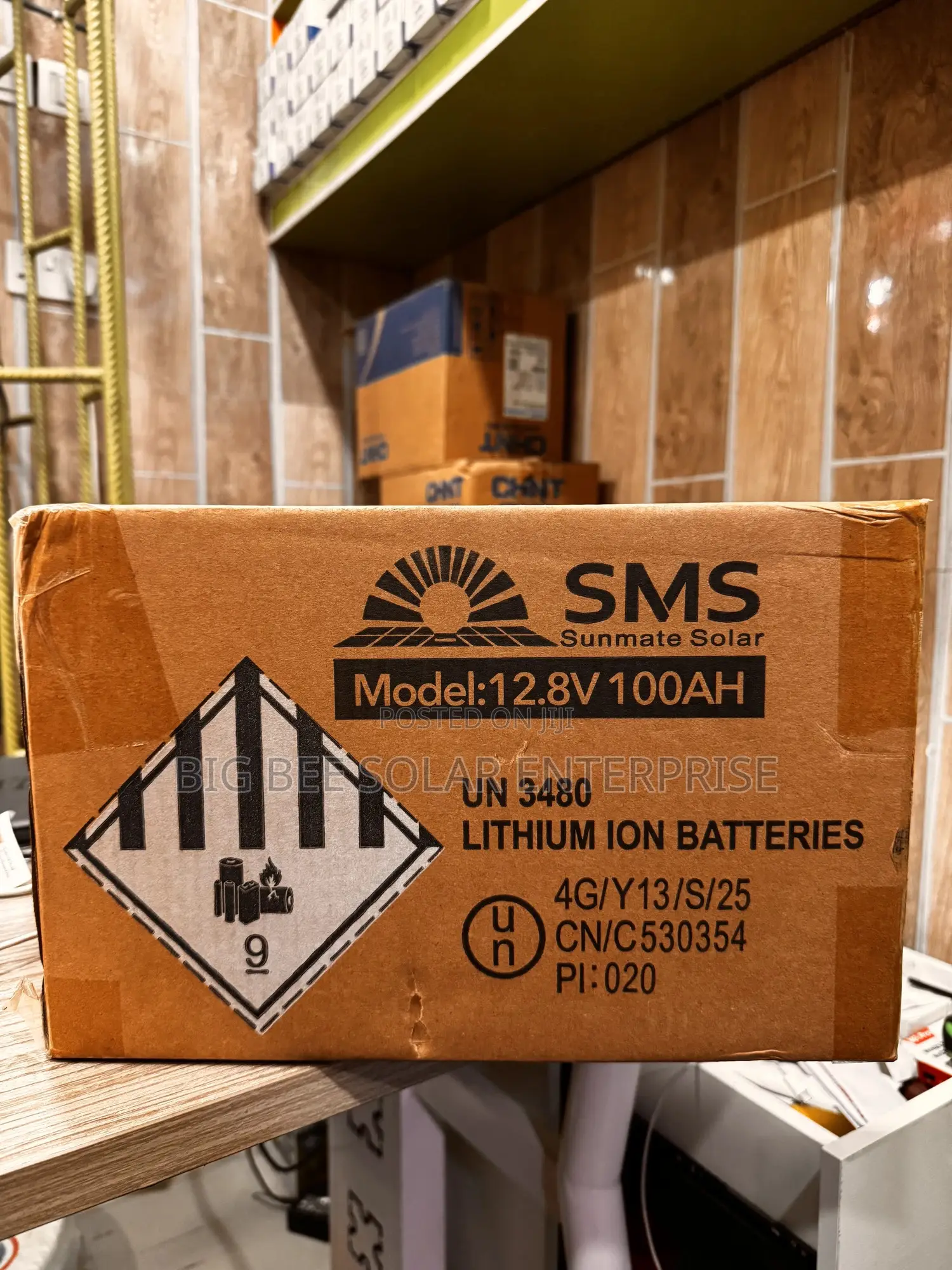 1.2kwh 12v 100ah SMS Lithium Ion Battery