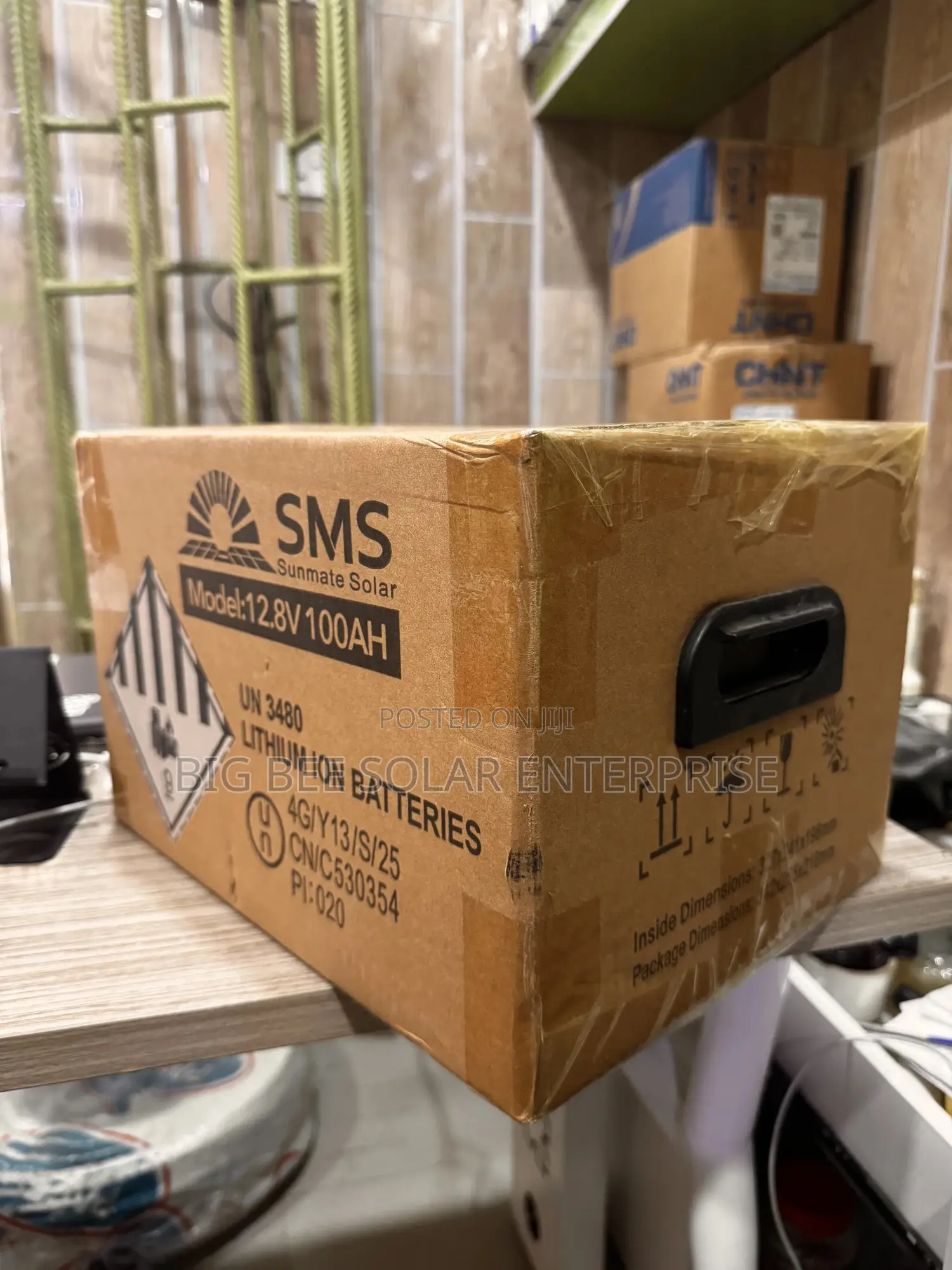 1.2kwh 12v 100ah SMS Lithium Ion Battery