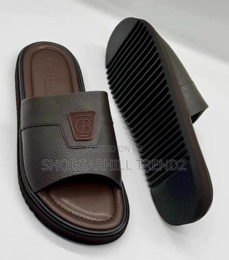 Gianfranco Butteri Italian Palm Slippers