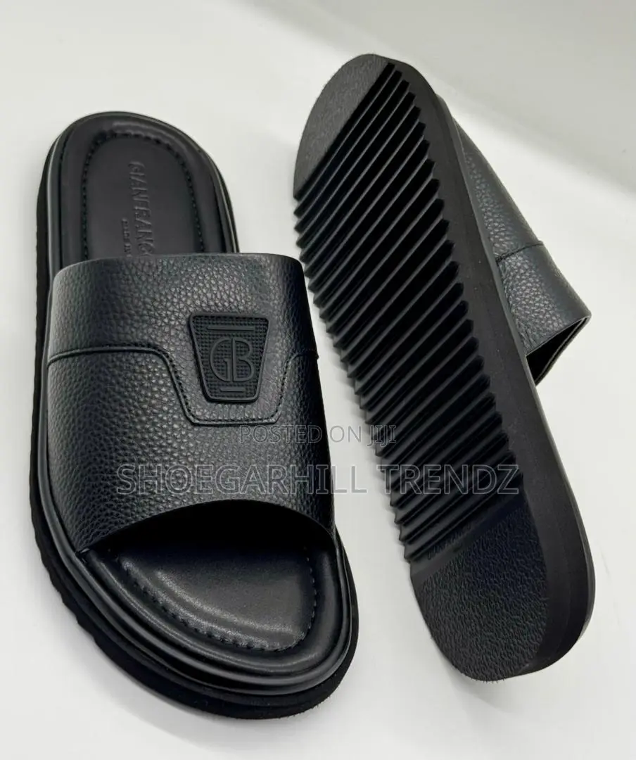 Gianfranco Butteri Italian Palm Slippers
