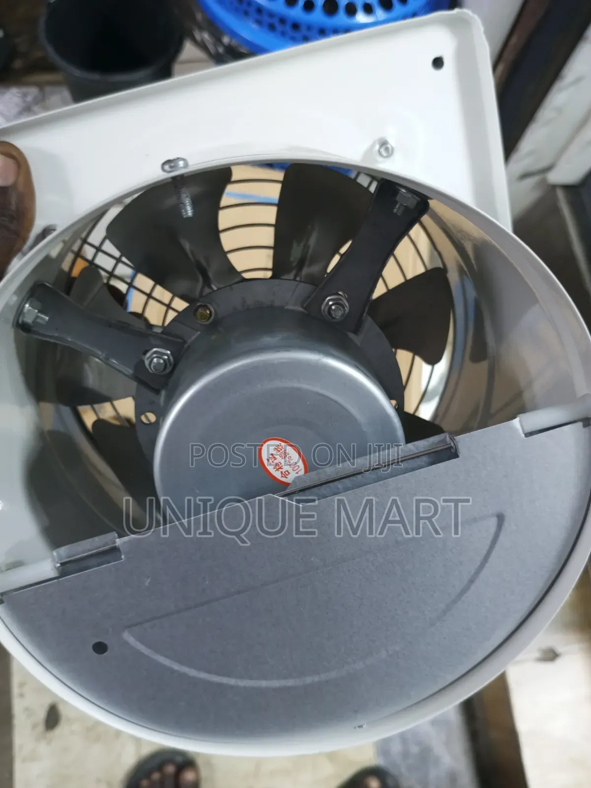 8" Iron Industrial Ventilation Exhaust Window Fan