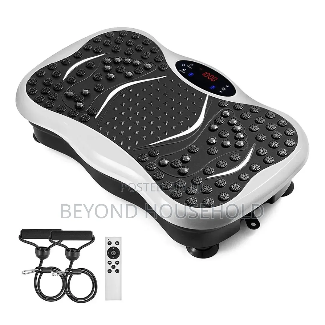 Ultra-Slim Body Vibration Plate – Full Body Fitness Massage Machine