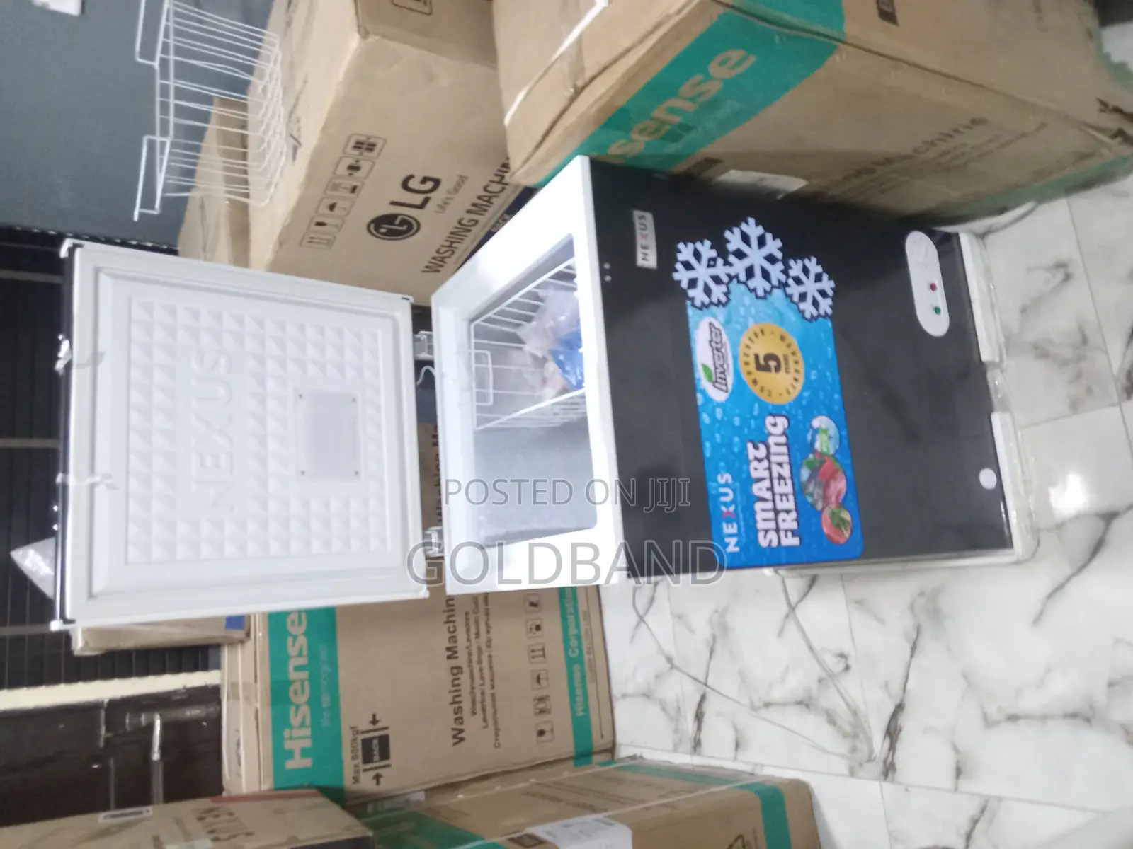 Nexus Chest Freezer 100l With Fast Freeze