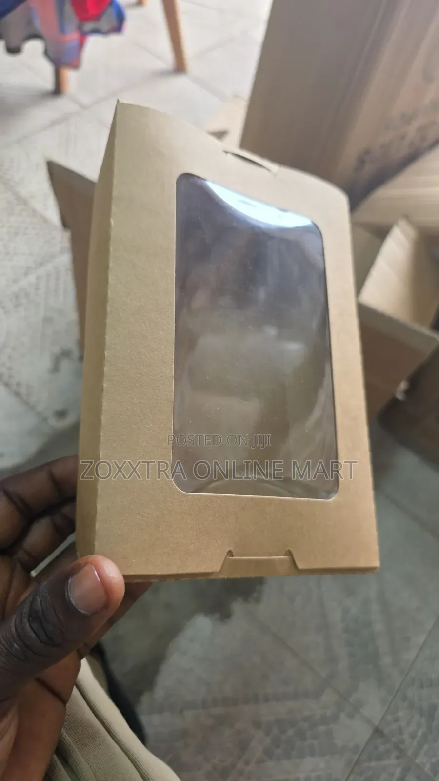 Disposable Kraft Takeaway Lunchbox - 50pcs