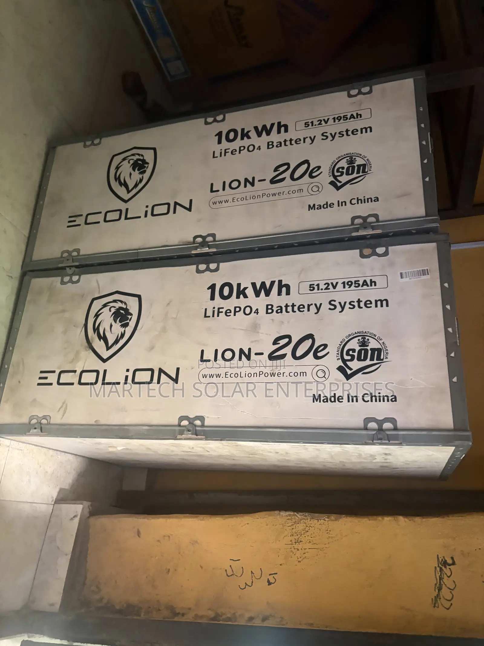 Eco Lion 10kwh/48v Lithium Battery 195ah