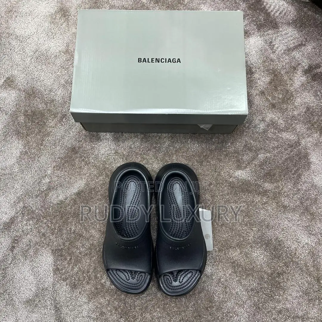 Balenciaga X Crocs Pool Slides