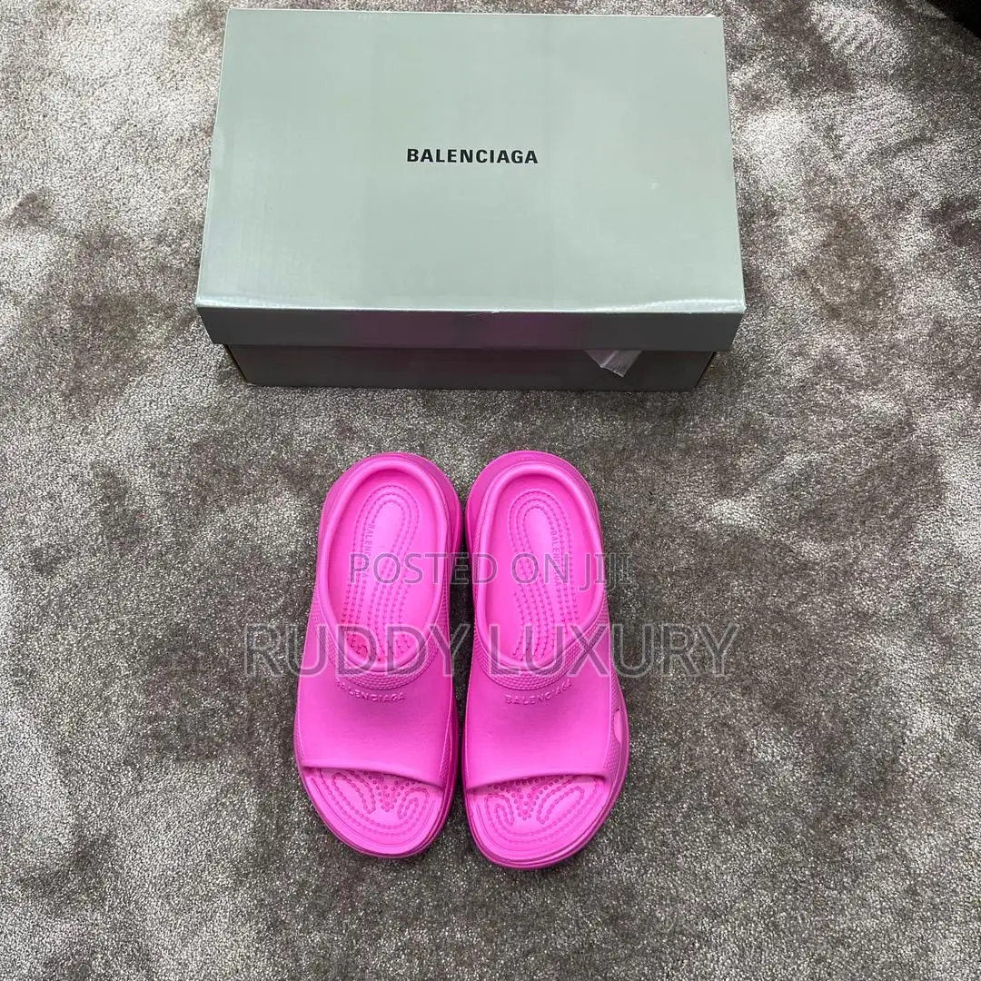 Balenciaga X Crocs Pool Slides