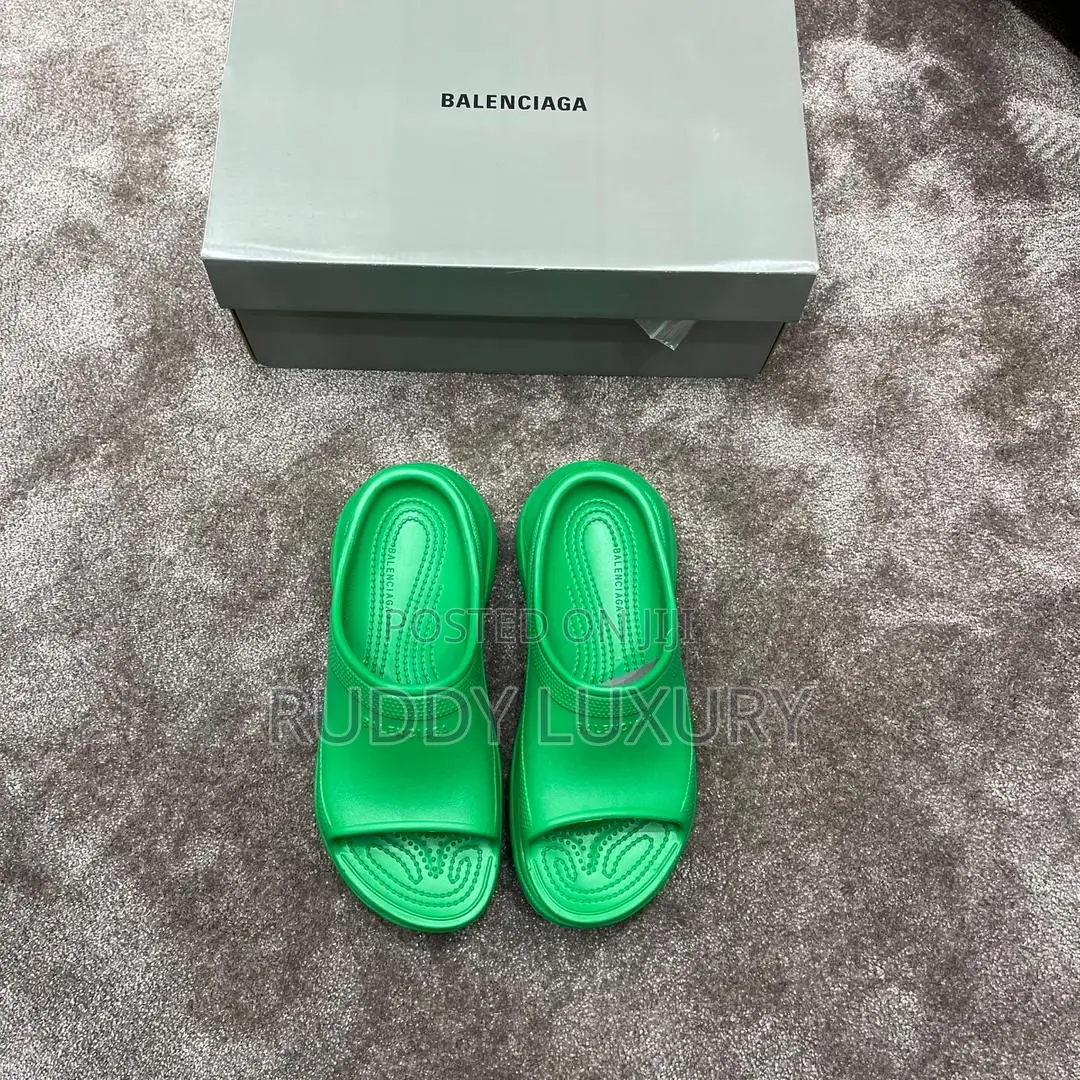 Balenciaga X Crocs Pool Slides
