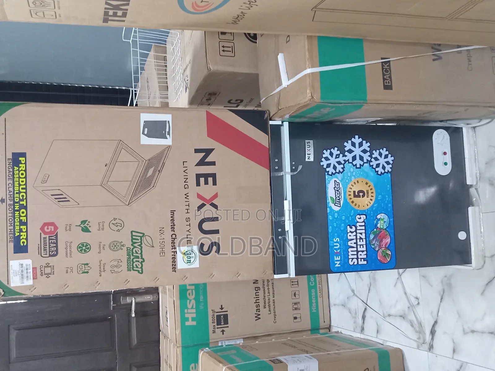 Nexus Nx-150hei Freezer for Commercial and Home Use