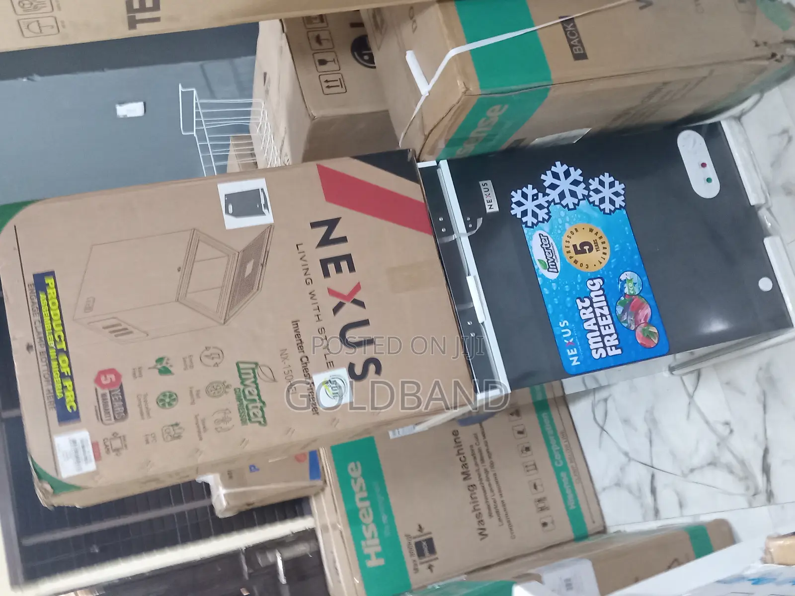 Nexus Nx-150hei Efficient Cooling Freezer