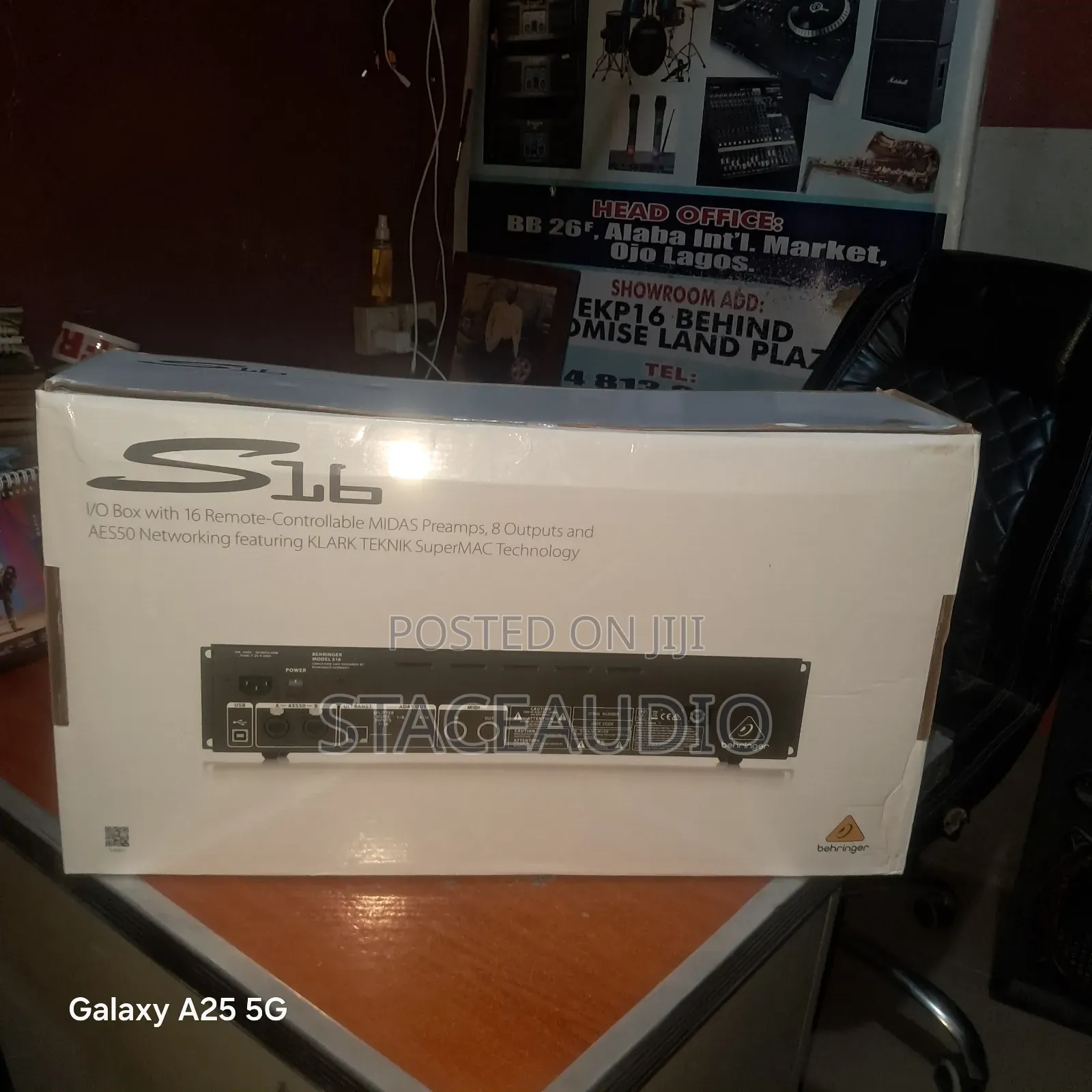 Behringer S16 Digital Stage Box