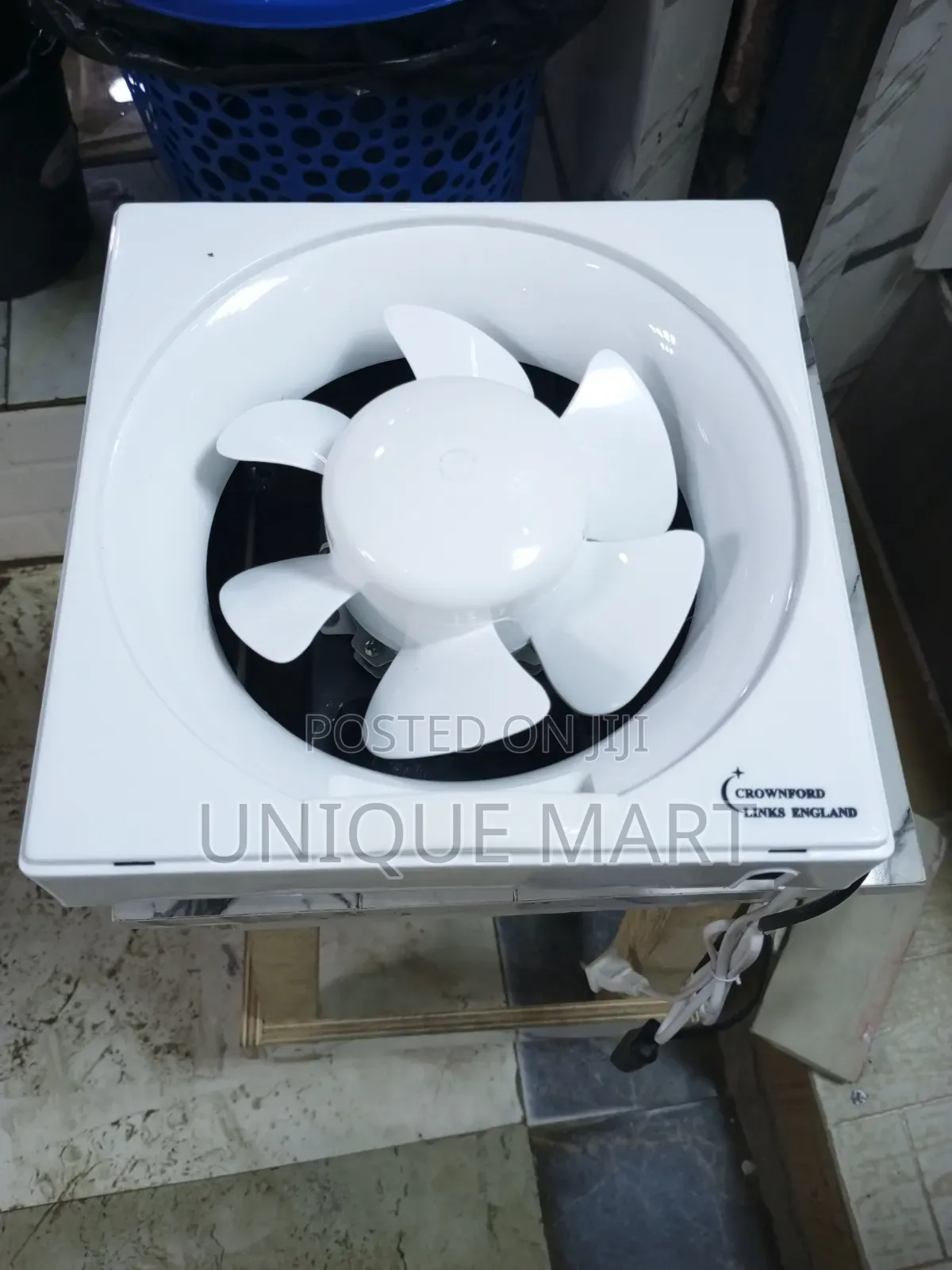 6" Ventilation Exhaust Window Fan