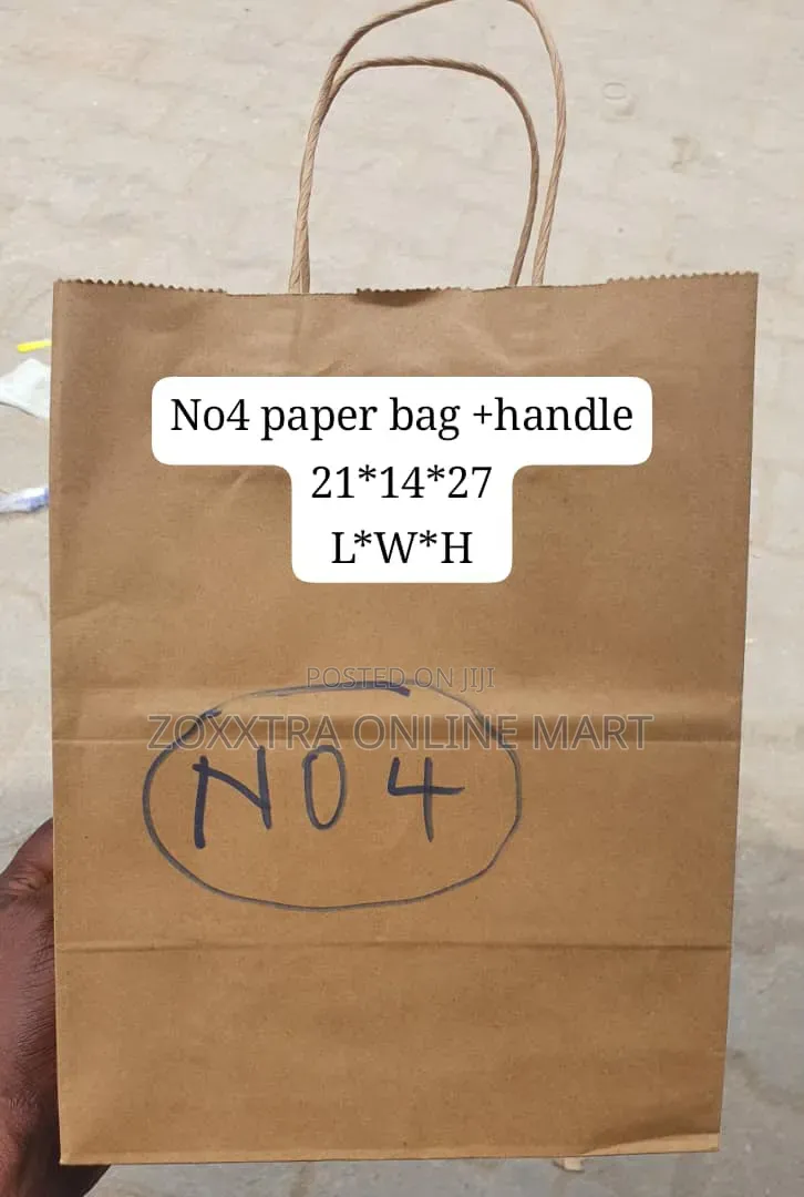 Kraft Paper Gift/Food Bags - 25pcs