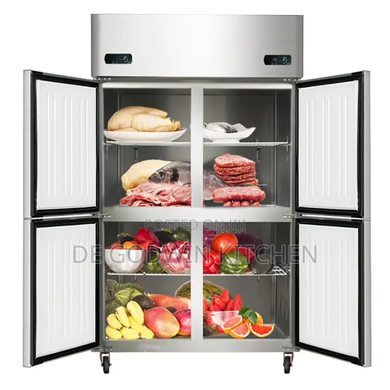 4doors Stainless Steel Commercial Freezer Now Available