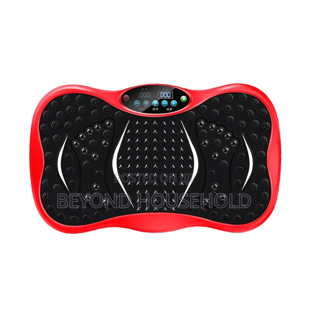 Ultra-Slim Body Vibration Plate – Full Body Fitness Massage Machine