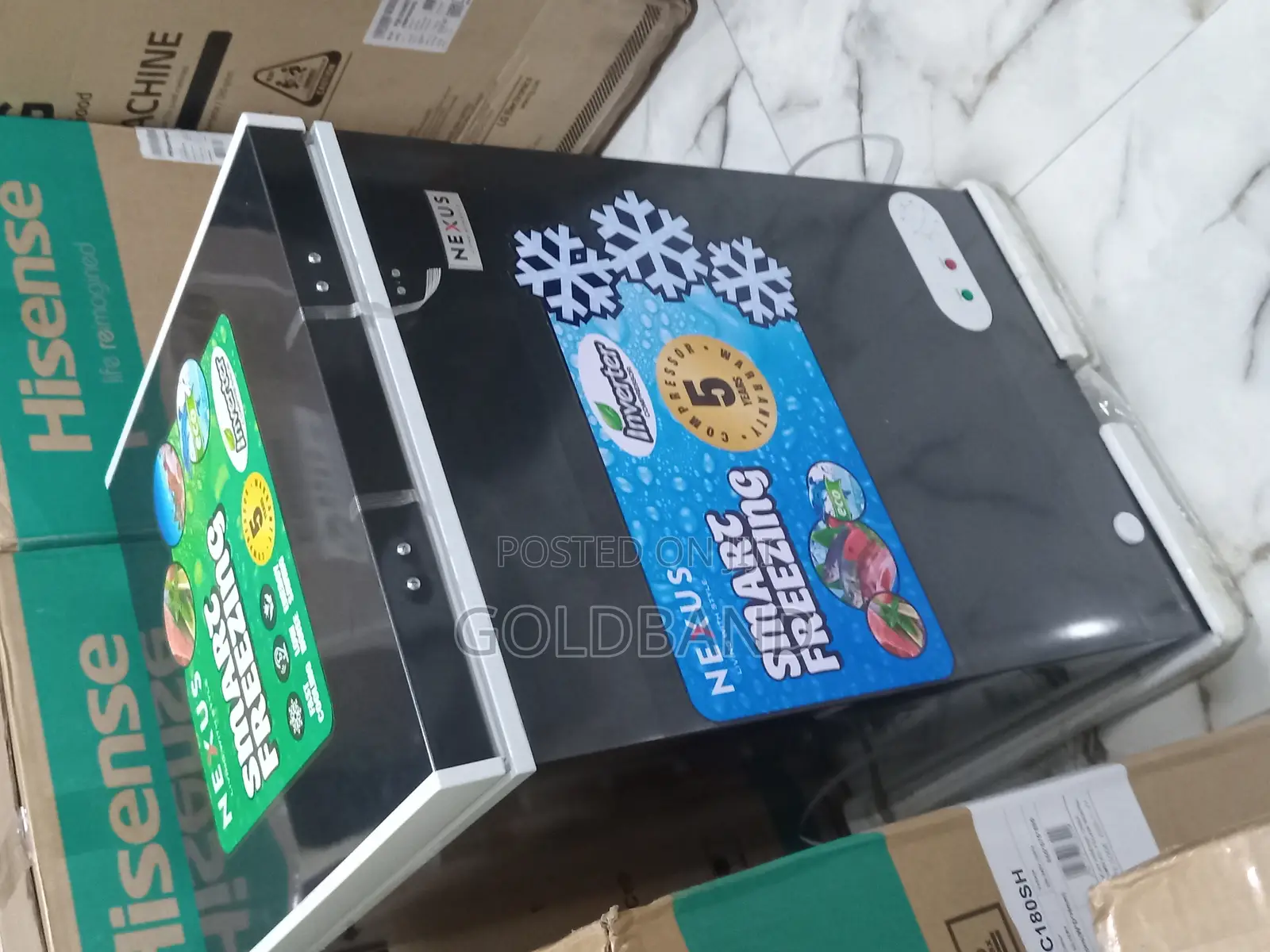 Fast Freezing Nexus Nx-150hei Chest Freezer