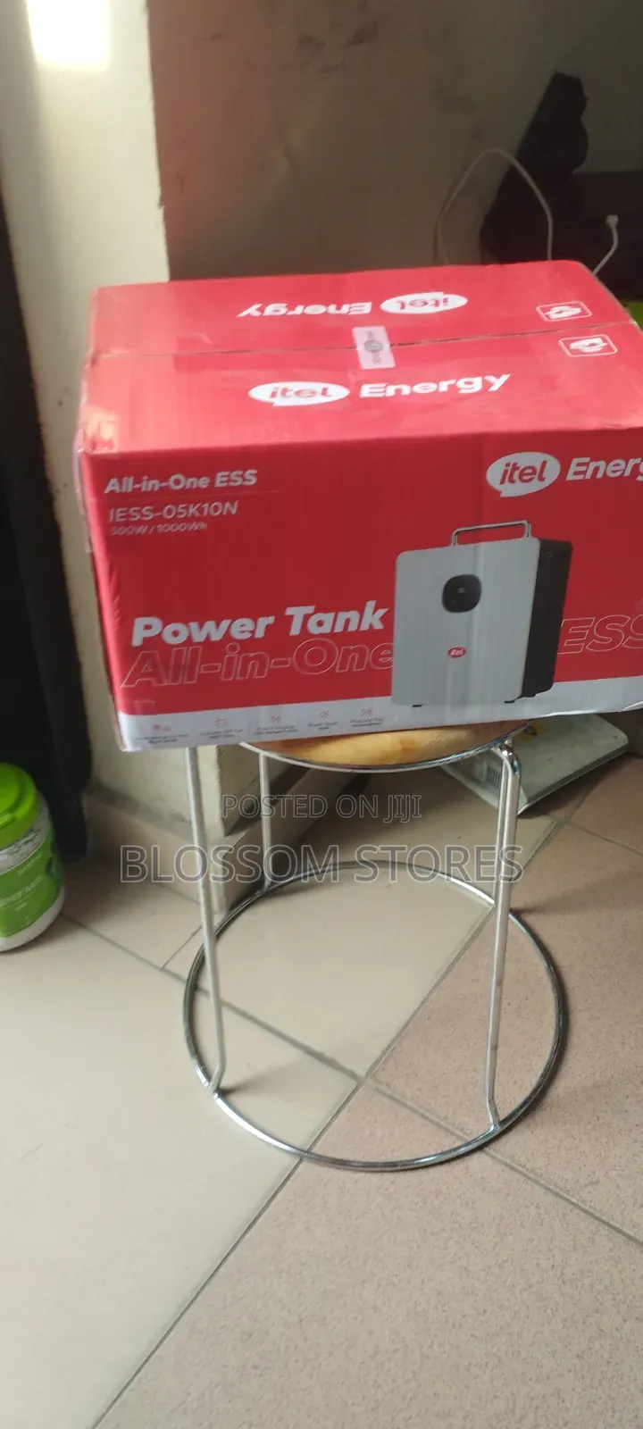 All in One Itel Power Tank 500w/1kwh Battery Iess-05k10n