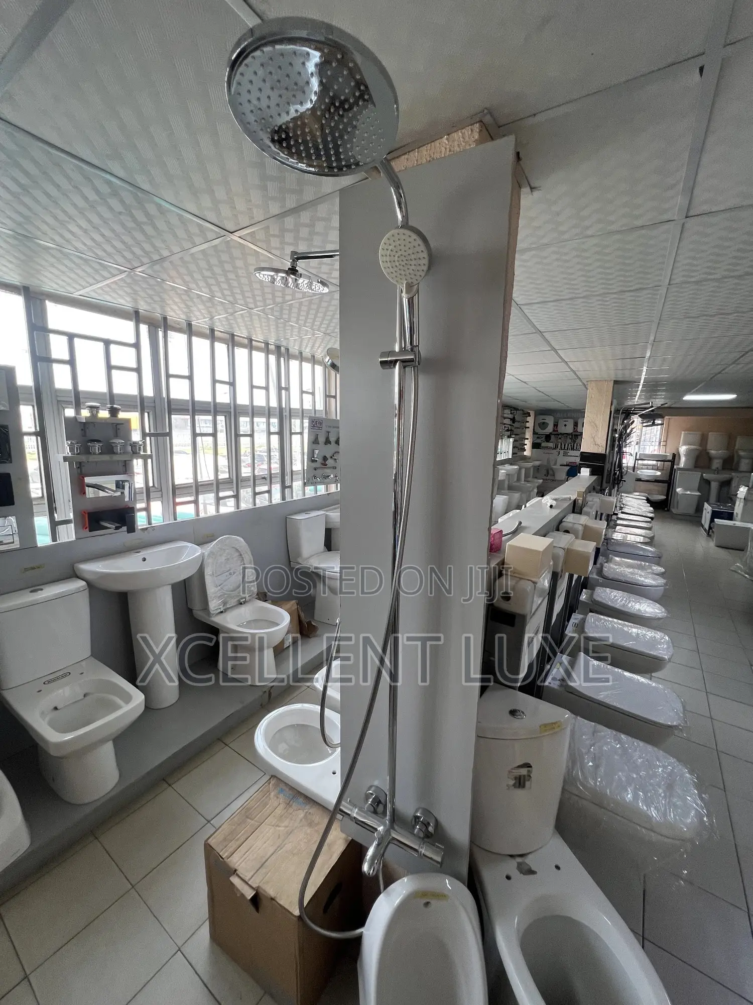 Hansgrohe Thermostatic Chrome Shower Mixer Set