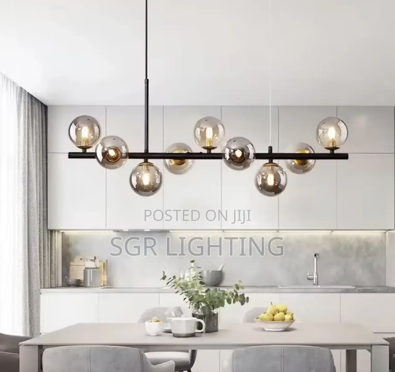 Modern Glass Ball Ceiling Chandelier