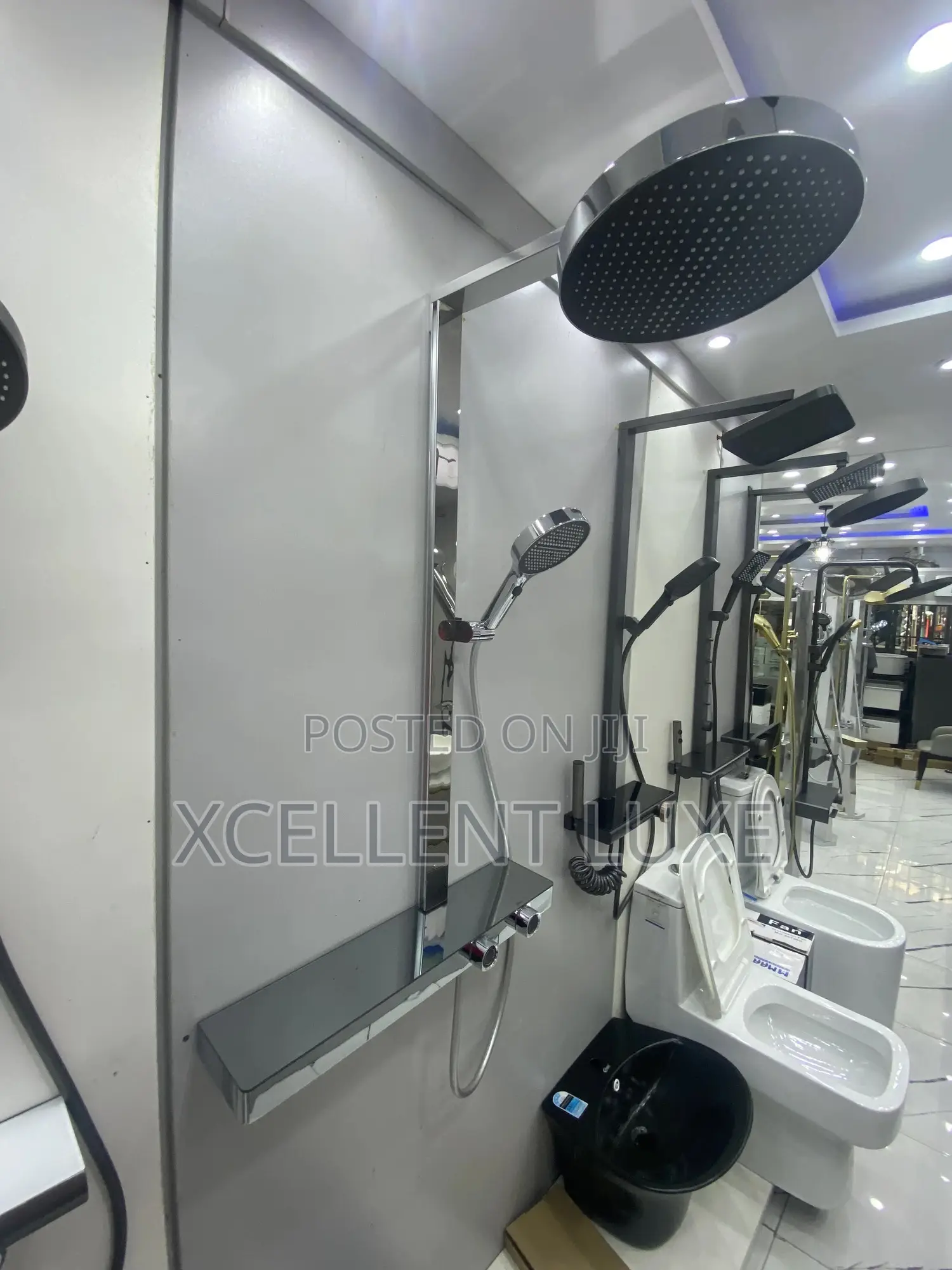 England Shower Set With Big Shower Head