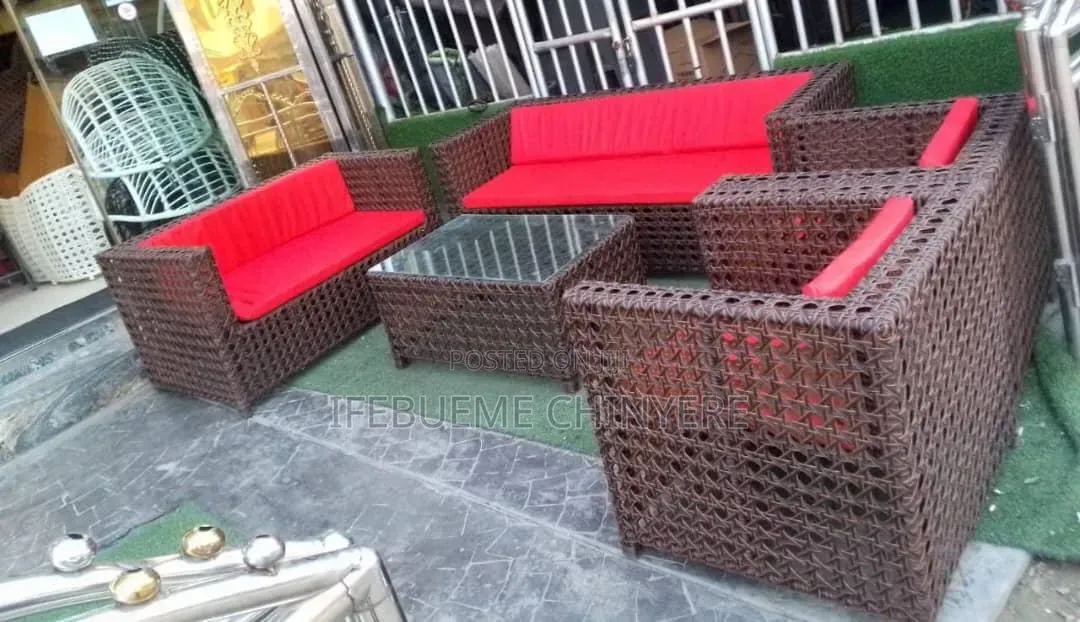 Brown Canash Boss Chair Rattan Sofa