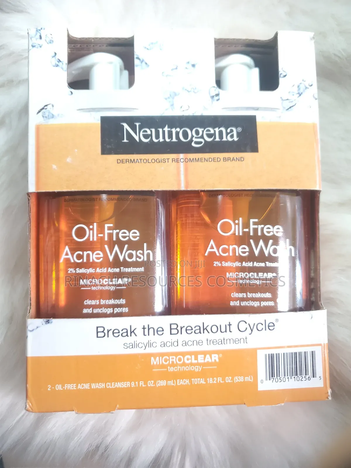 Neutrogena Oil-Free Acne Wash, Pink Grapefruit, 269ml