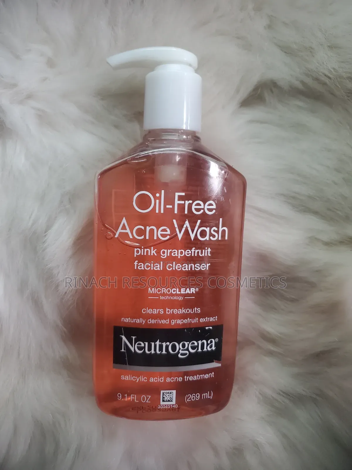 Neutrogena Oil-Free Acne Wash, Pink Grapefruit, 269ml
