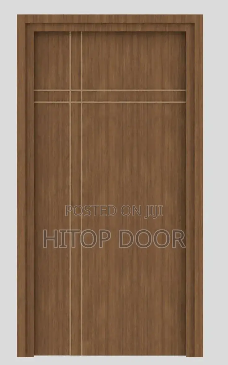 Golden Swiss HDF Door With Frame and Architrave