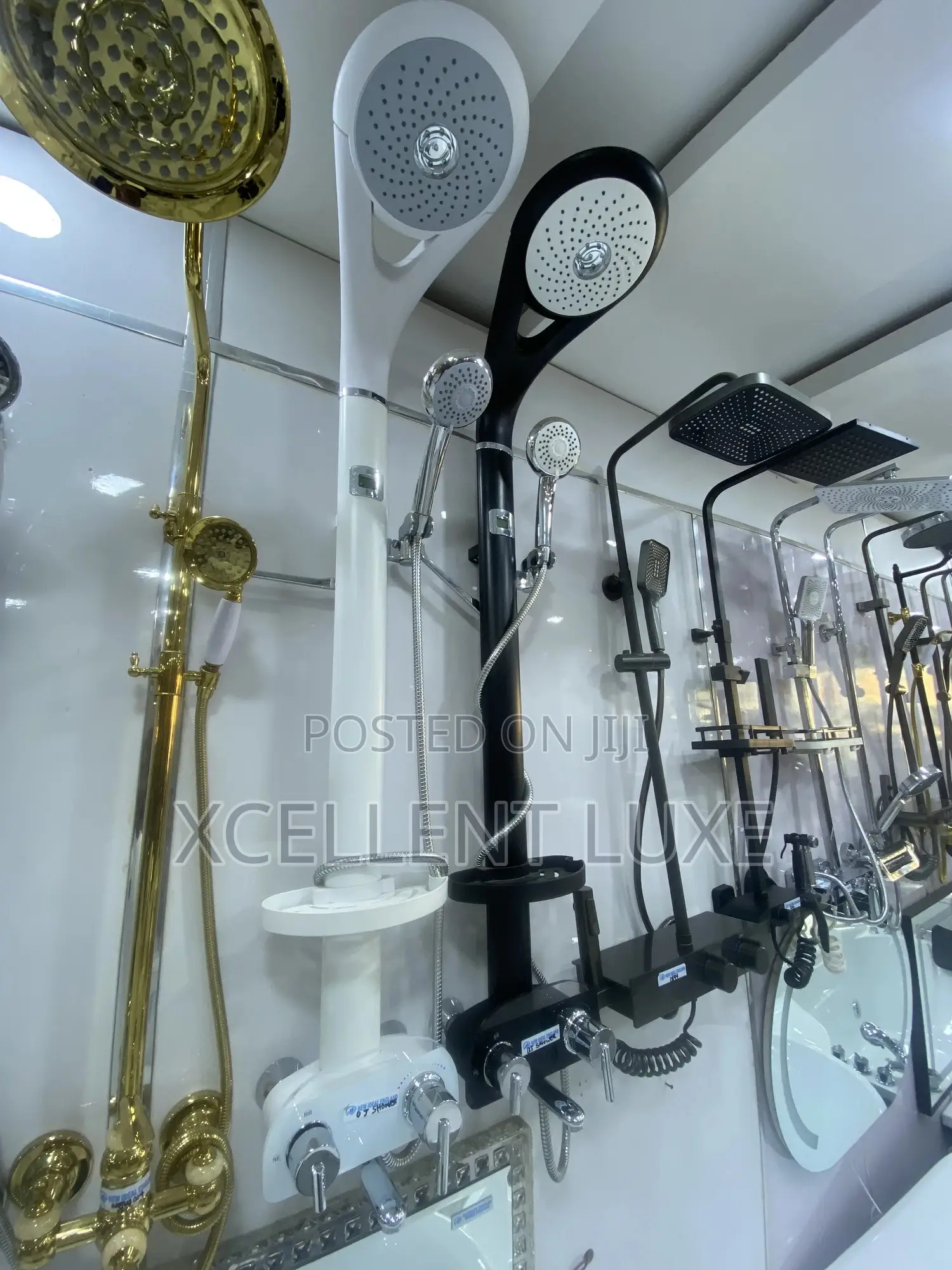 Shower Set Made in England Thermostatic and Soap Holder