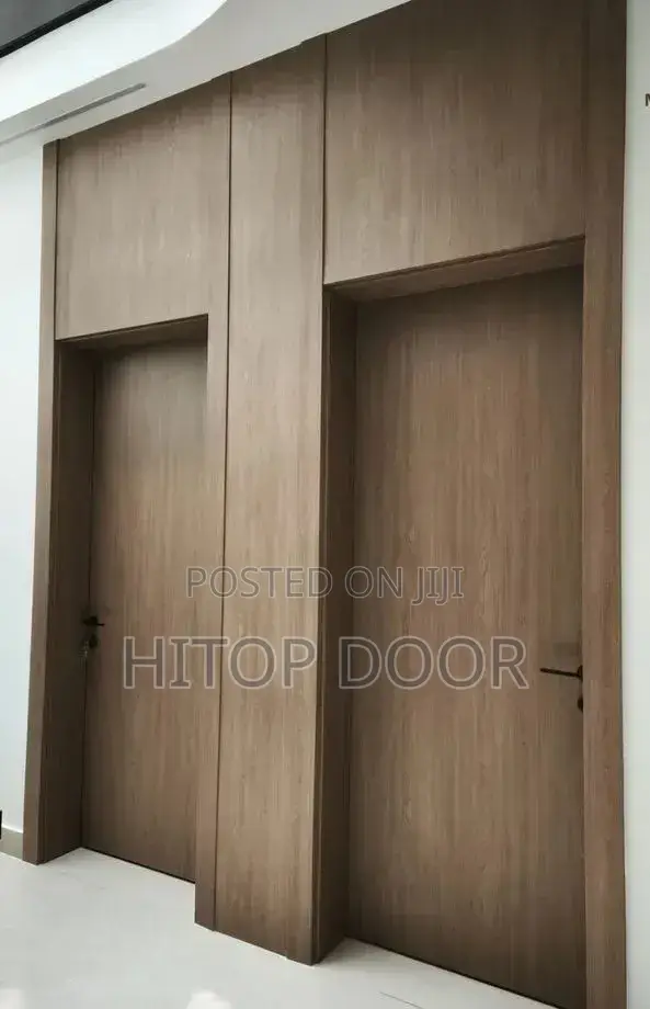 Top-Quality Finish HDF Door With Frame and Architrave