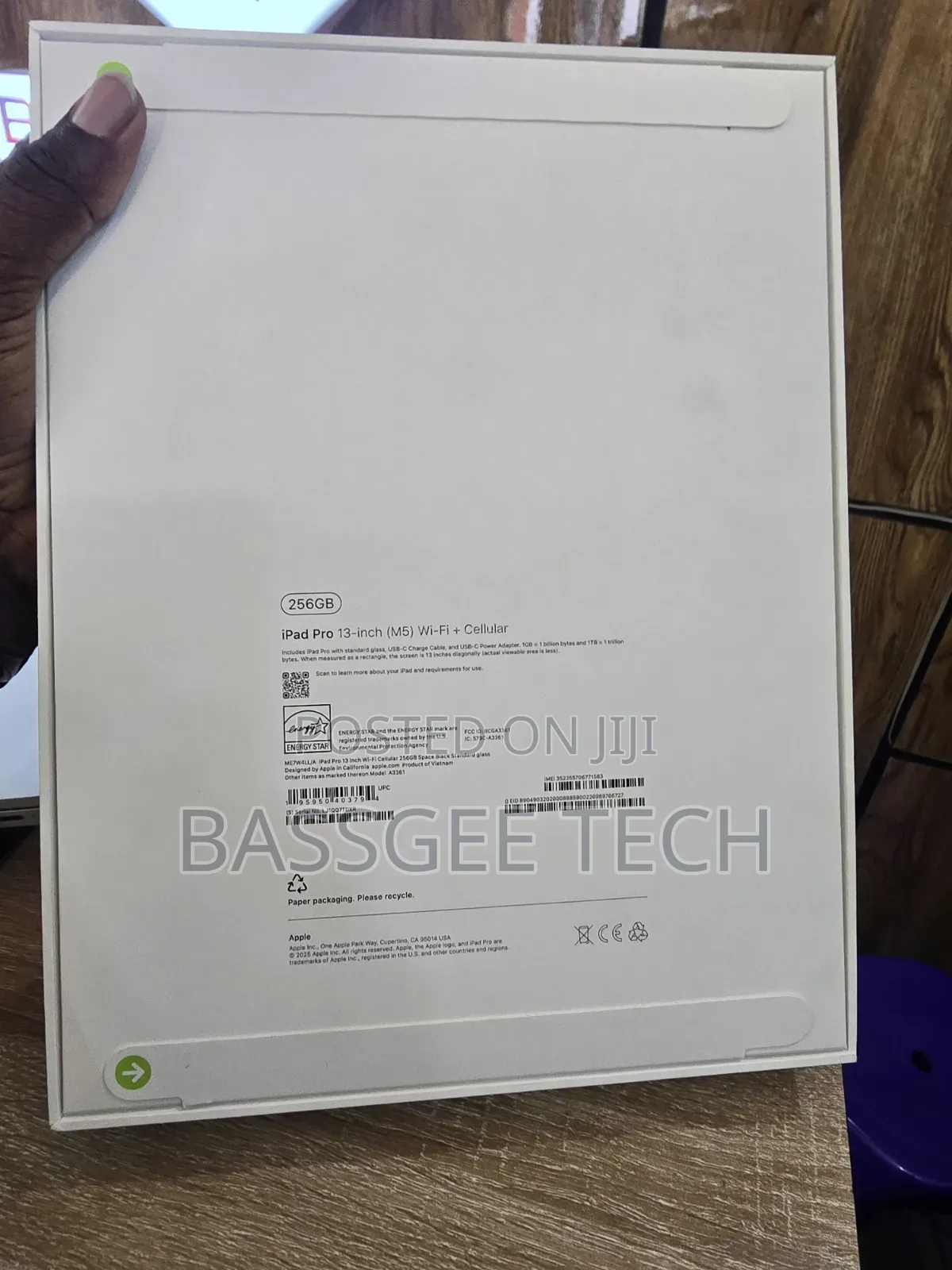 New Apple iPad Pro 11 (2025) 256 GB Black