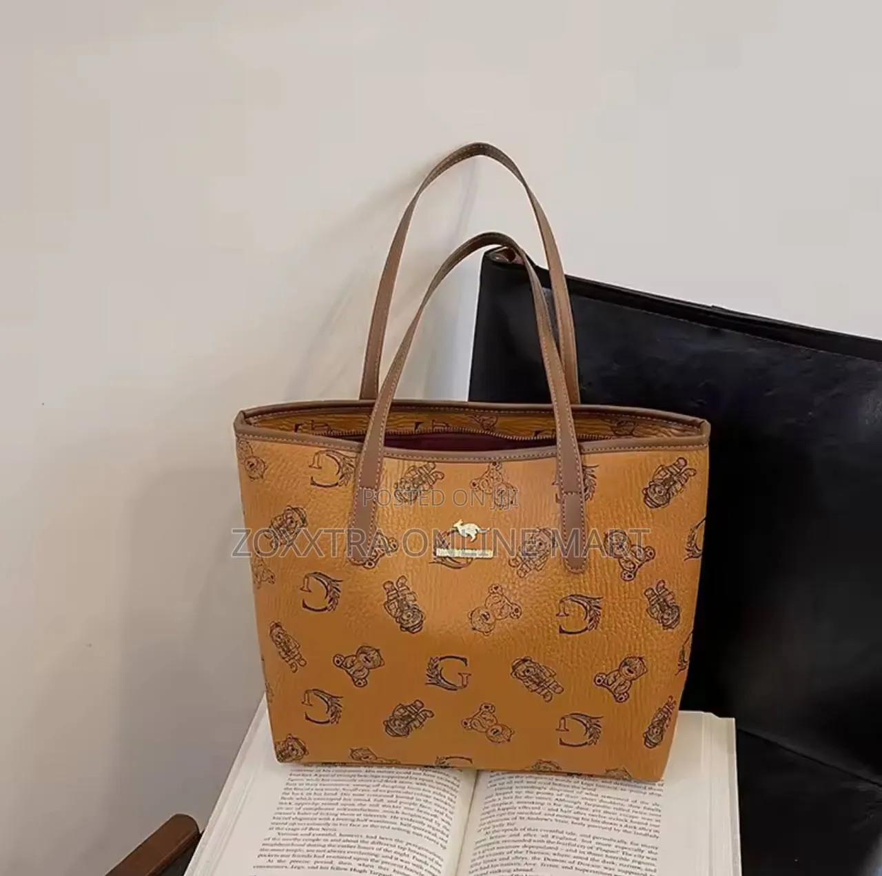 Large Capacity Soft Leather Tote Bag