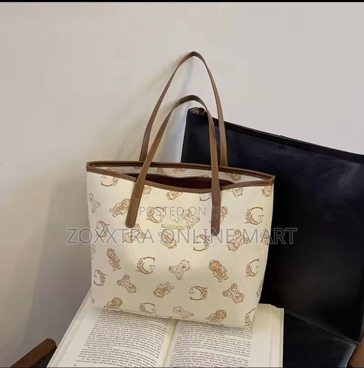 Large Capacity Soft Leather Tote Bag