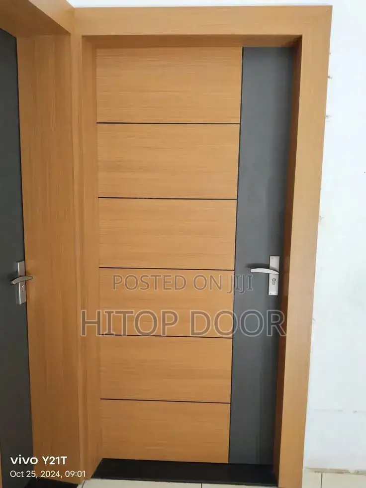Top-Quality HDF Door With Frame and Architrave