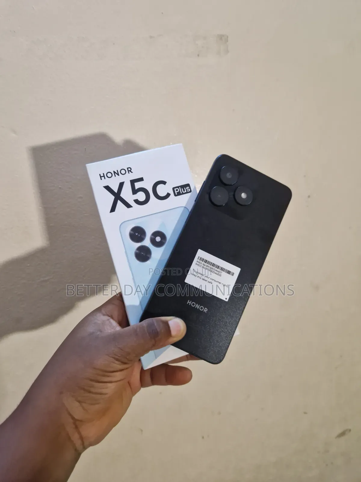 Honor X5c Plus 128 GB Black
