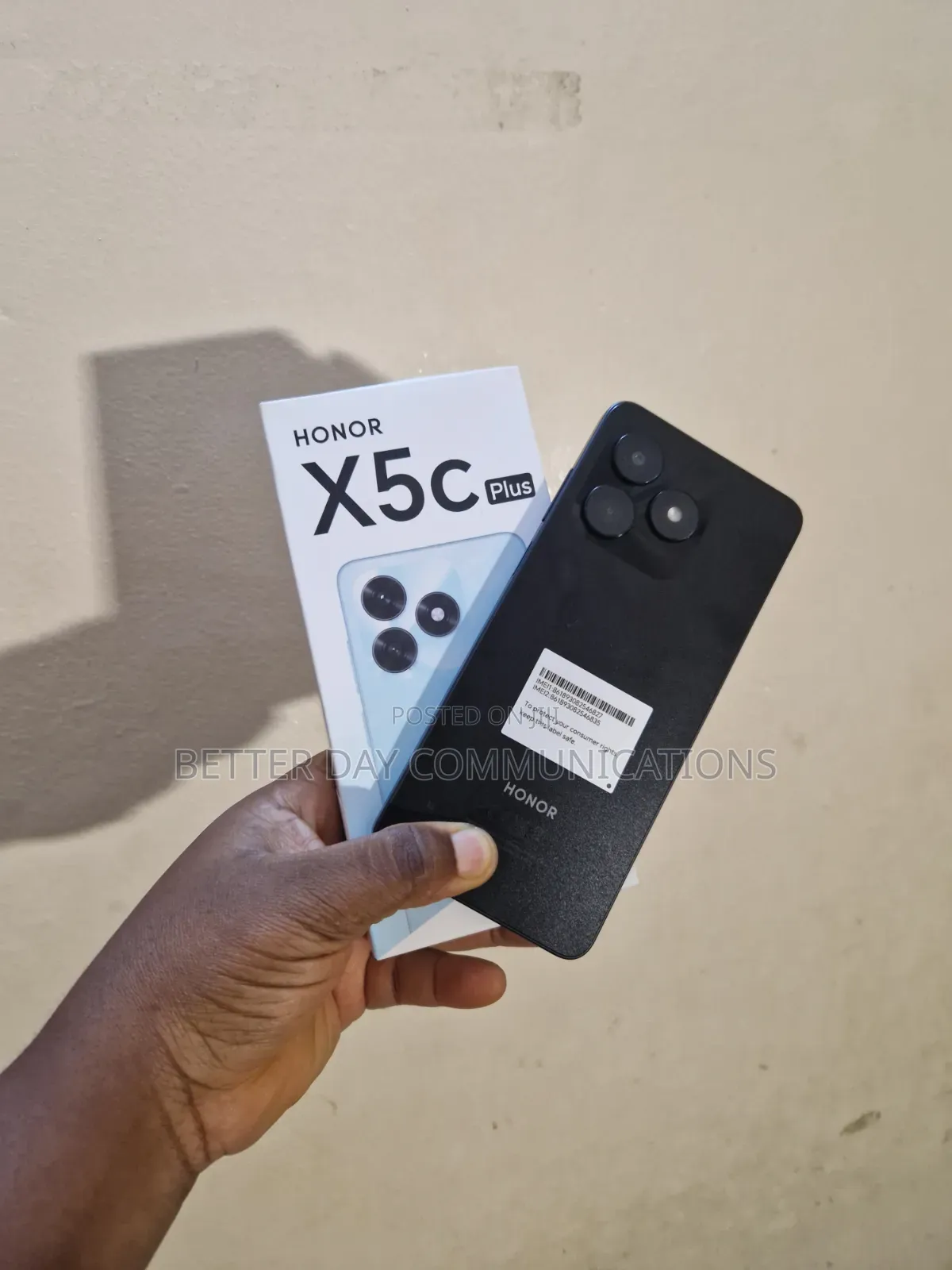 Honor X5c Plus 128 GB Black
