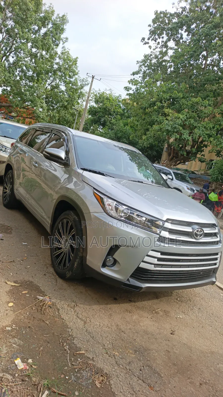 Toyota Highlander Limited 4x4 V6 (3.5L 6cyl 8A) 2017 Silver