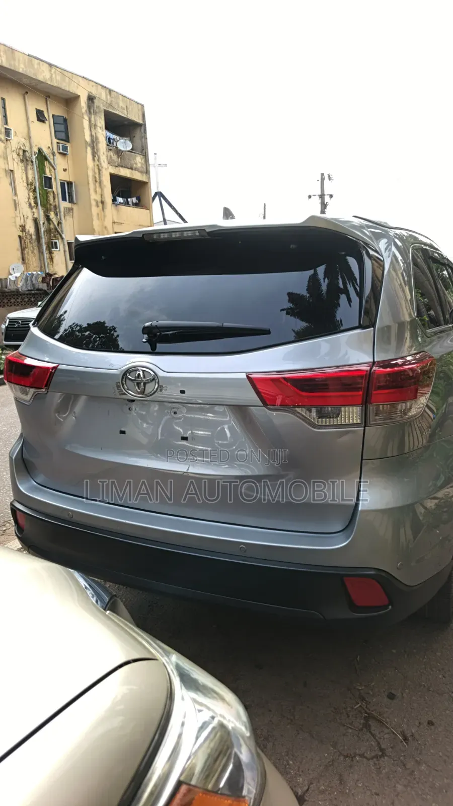Toyota Highlander Limited 4x4 V6 (3.5L 6cyl 8A) 2017 Silver